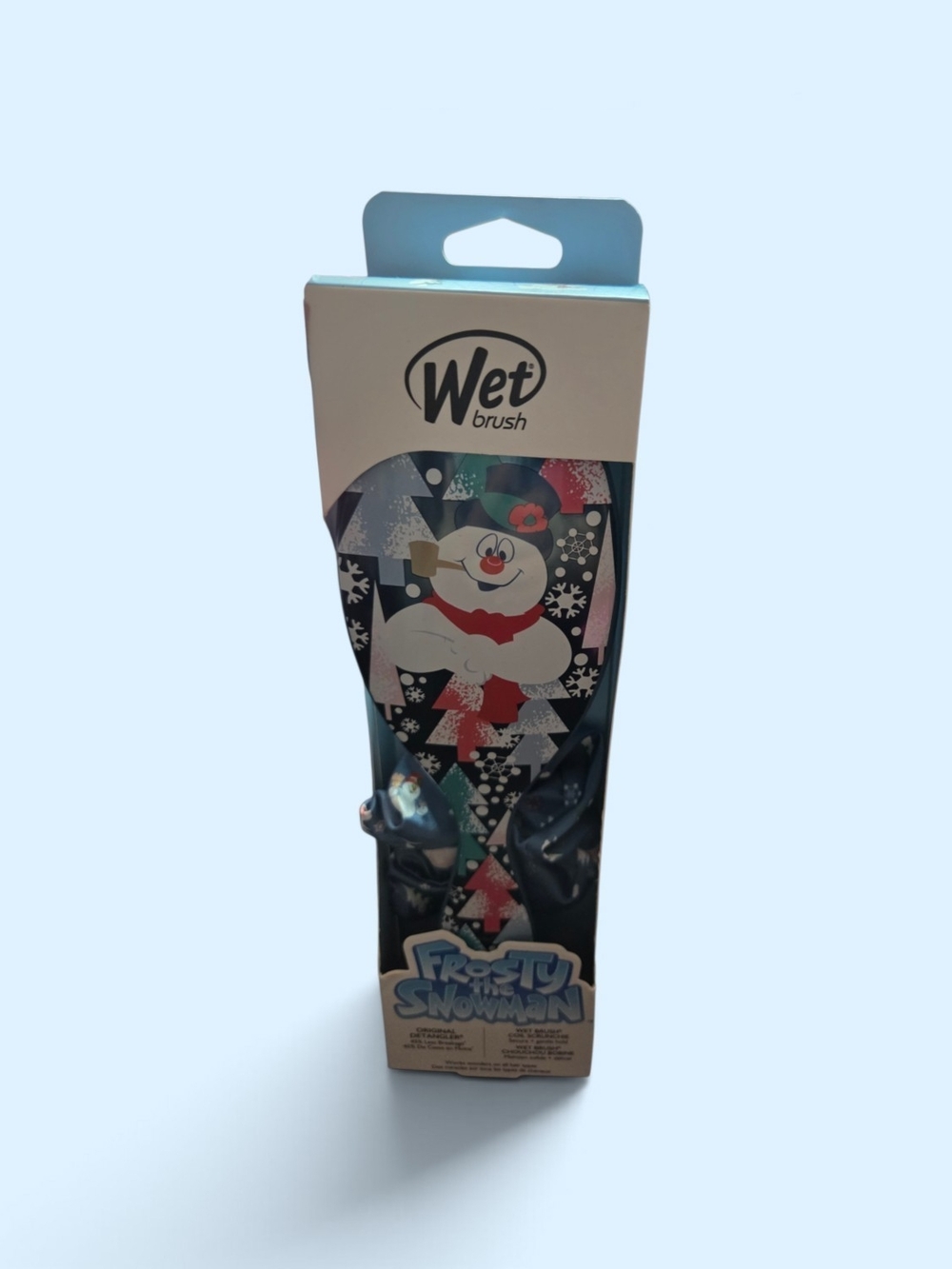 Frosty Snowman Hydrating Detangler Wet Brush